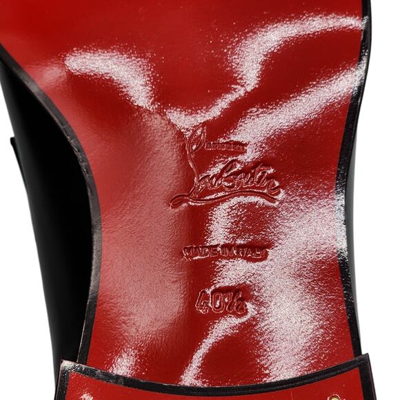 Christian Louboutin Cortomale Derby Shoes - Leather - Brown - 40.5 7.5 $995 - Picture 13 of 14